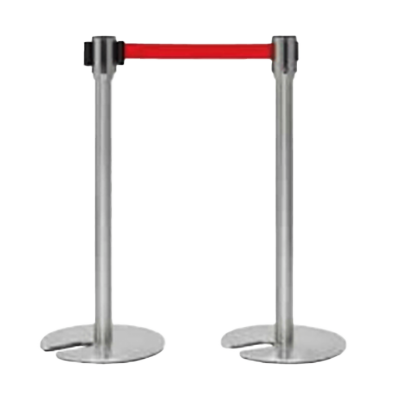 施設用備品 Entrance selection ベルトパーテーション 2台セット1梱包-井上金庫販売株式会社