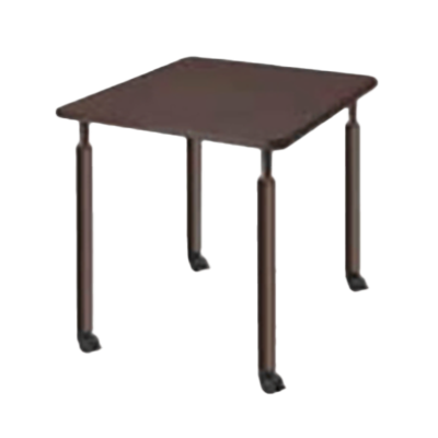 昇降テーブル UFT / Wooden Table 4本キャスター脚 Cタイプ-井上金庫販売株式会社