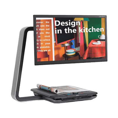 据置型拡大読書器 クリアビューC HD22-株式会社システムギアビジョン