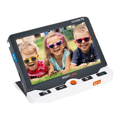 携帯型拡大読書器 クローバー7S-株式会社システムギアビジョン