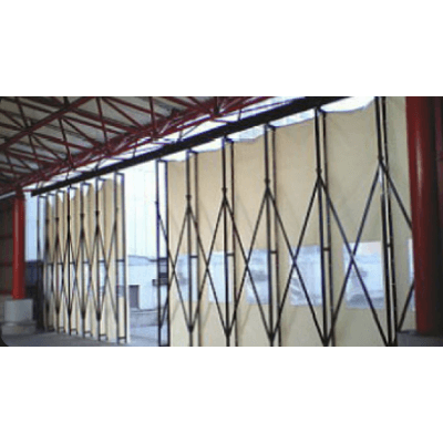 トラス式ジャバラカーテン 1段-平林シート株式会社