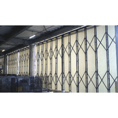 トラス式ジャバラカーテン 2段-平林シート株式会社