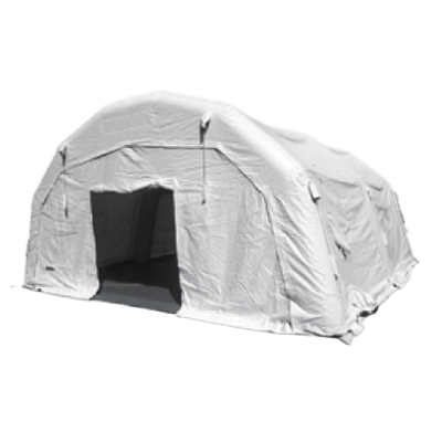 特殊構造の災害用アキレス エアーテント-平林シート株式会社