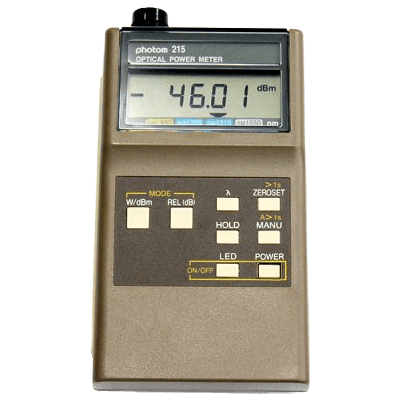 光ファイバー測定器 Photom 光パワーメータ 215 長波長用-株式会社カワミツ