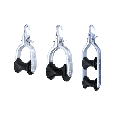 光外線工事用ツール 吊り金車 OA-15/OA-20/OA-30-株式会社カワミツ