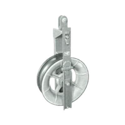 吊金車 アルミ一輪金車-株式会社カワミツ