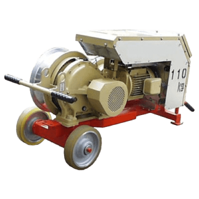 鉄道ケーブル工事 2ton電動ウインチ TPS-20V1-株式会社カワミツ