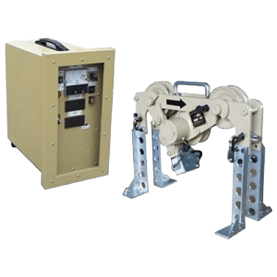 鉄道ケーブル工事 2.5ton3点式小型張力計 TPS-T25T-株式会社カワミツ