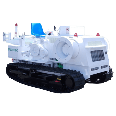 架線用 自走式緊線ウインチ ST-30-PDF-3C-株式会社カワミツ