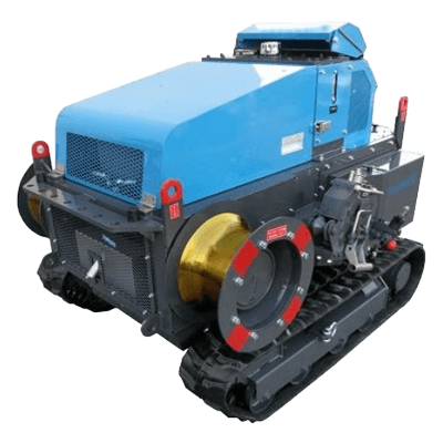 架線用 2.0tonクローラ式緊線ウインチ TPS-2000S1-株式会社カワミツ