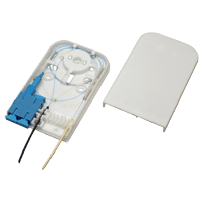 FTTH用小型接続箱［軒下用/宅内用］光キャビネット e-BOXad-株式会社カワミツ