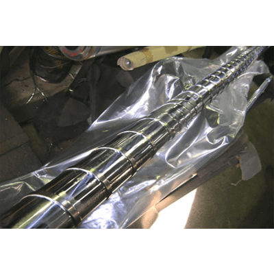 押出成形機、射出成形機用スクリュー φ115×4000Lミキシングスクリュー-有限会社マルイ製作所