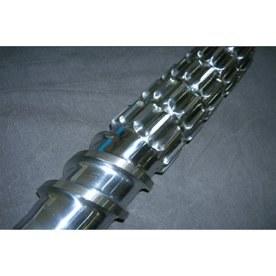 押出成形機、射出成形機用スクリュー φ65×2400Lミキシングスクリュー-有限会社マルイ製作所