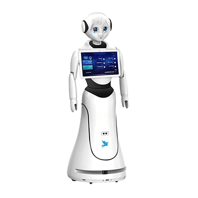 AIサービスロボット アリスレストランレセプションロボット-Alpha Robotics株式会社