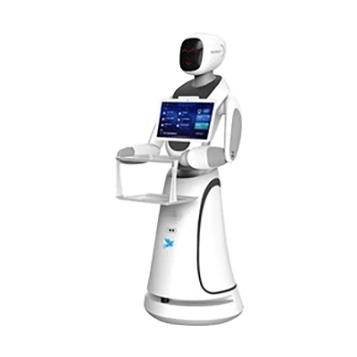 配膳ロボット エイミー配達ロボット-Alpha Robotics株式会社