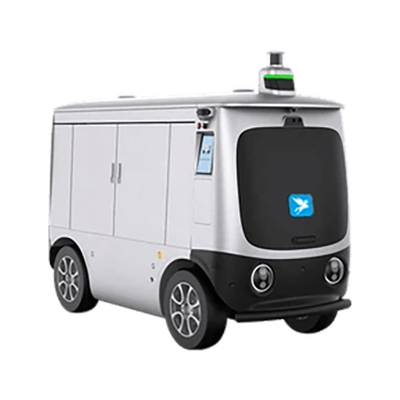 無人の自動販売車 無人の配達車両-Alpha Robotics株式会社