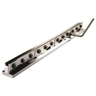 レバーひとつでホルダーの全幅をロックできる ワンタッチダイホルダー-株式会社旭光製作所