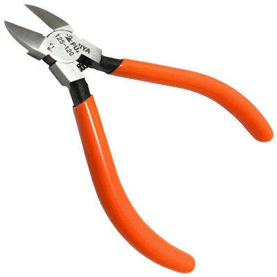 先端用ニッパ (バネ付 ラウンド刃) 12S-120-フジ矢株式会社