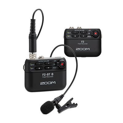 フィールドレコーダー 32bitフロート対応、ラベリアマイク付属フィールドマイク F2 / F2-BT-株式会社ズーム