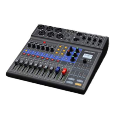 デジタルミキサー/MTR 8chミキサー&マルチトラックレコーダー LiveTrak L-8-株式会社ズーム