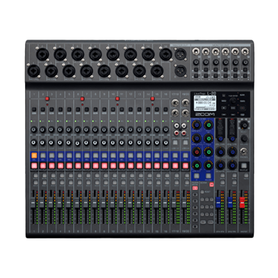 デジタルミキサー/MTR 20chミキサー&マルチトラックレコーダー LiveTrak L-20-株式会社ズーム