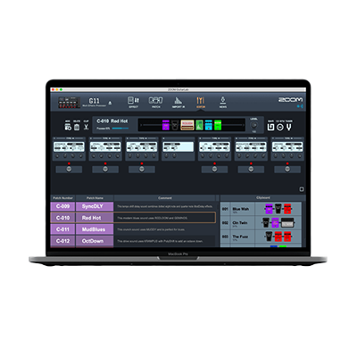 ソフトウェア エフェクト編集・管理ソフト Guitar Lab-株式会社ズーム