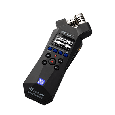 32bitフロート対応、XYステレオマイク搭載ハンディレコーダー H1essential-株式会社ズーム