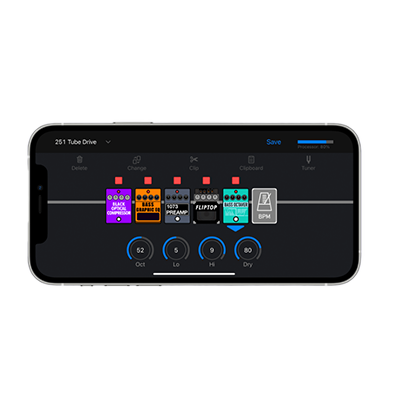 ソフトウェア B2 FOUR用コントロールアプリ Handy Guitar Lab for B2 FOUR-株式会社ズーム