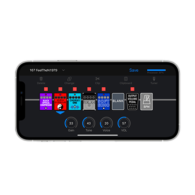ソフトウェア G2 FOUR/G2X FOUR用コントロールアプリ Handy Guitar Lab for G2 FOUR-株式会社ズーム