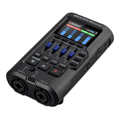 32bitフロート対応、ハンディな4トラックMTR R4 MultiTrak-株式会社ズーム