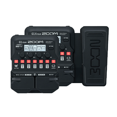 Guitar Effects ギター用マルチエフェクツ・プロセッサ G1 FOUR/G1X FOUR-株式会社ズーム