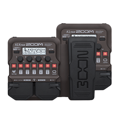 Acoustic Pedals アコースティック楽器専用、マルチエフェクツ・プロセッサ A1 FOUR/A1X FOUR-株式会社ズーム