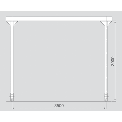 移動は手押しで、経済性と軽便さで搬送作業をバックアップ C形フレーム 300kg用-株式会社神内電機製作所