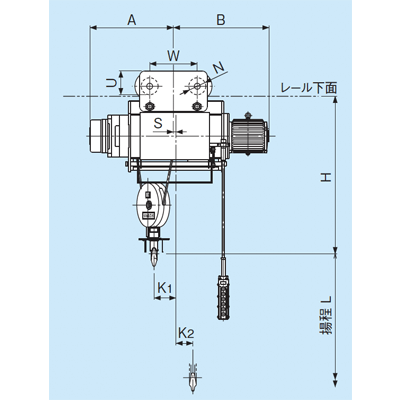 S形インバータホイスト 普通形インバータ・電動横行-株式会社神内電機製作所