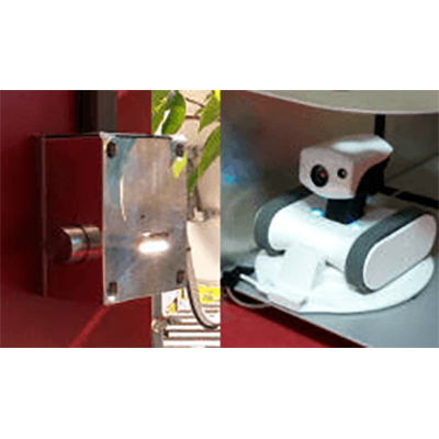 鍵穴のない無敵のガードマン Wifi Robo超堅牢次世代錠前 Wifiスーパーロック-株式会社スリーディ