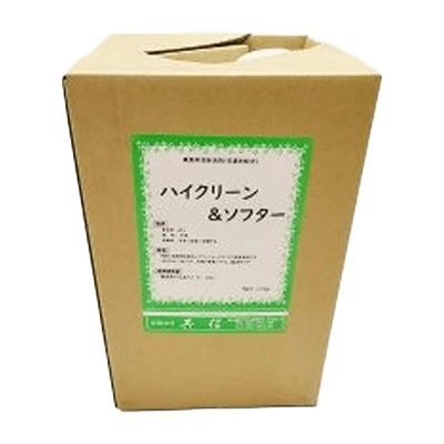 17kg業務用柔軟剤入り液体洗剤ハイクリーン&ソフター hsc1-株式会社大一電化サービス