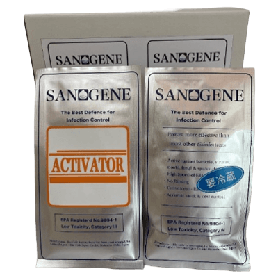殺菌力の飛躍 SANOGENER® パッケージタイプ-株式会社バイオサイド・ジャパン