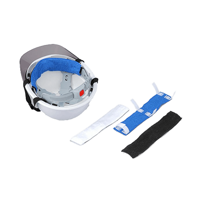 ヘルメット 夜間・高視認性安全服 ヘルメット・ライト・小物 トーヨーセフティー No.67 ヘルメット用 汗取りデコパット-株式会社たまゆら