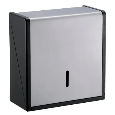 ステンペーパータオルホルダー L 黒-株式会社エムエムインターナショナル