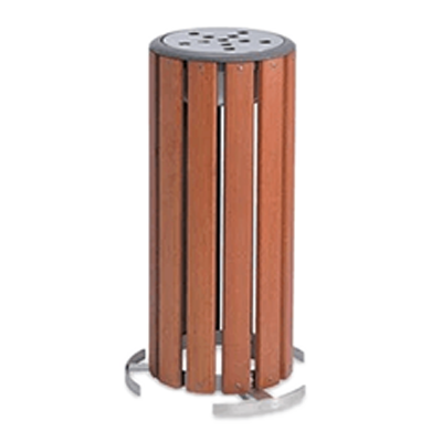 グランドコーナー木調灰皿 M-126-株式会社エムエムインターナショナル