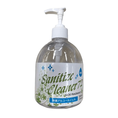アルコールジェル 500ml サニタイズクリーナー72-株式会社エムエムインターナショナル