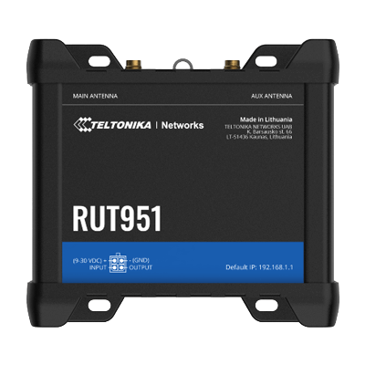 産業用4G LTEールーター RUT951-テルトニカジャパン合同会社