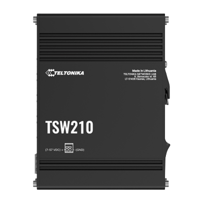 ネットワーク スイッチ 産業用ネットワークスイッチ TSW210-テルトニカジャパン合同会社