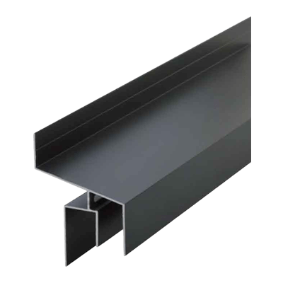 アルミ軒天通気 FJSシリーズ FJS-L (軒天通気水切) ※軒なし-株式会社FUJIジャパン