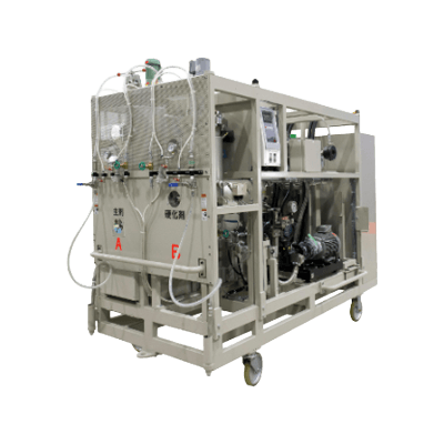 大容量対応 HP-RTM 注入機-ポリマーエンジニアリング株式会社