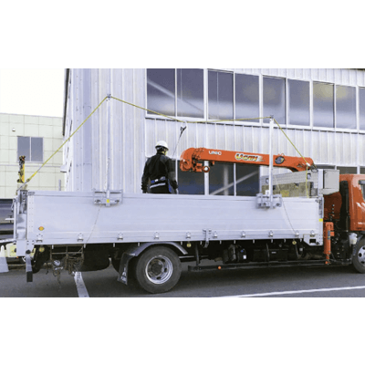 トラックあおり支柱 100kg対応品-明治商工株式会社