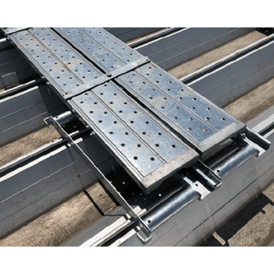 折板屋根通路架台-明治商工株式会社