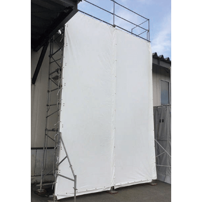 L帯付き建築工事用シート (1類)-明治商工株式会社