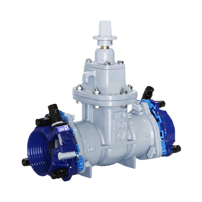 スーパーポリメタルS-MP (PE 両受形ダクタイル鋳鉄弁)-角田鉄工株式会社