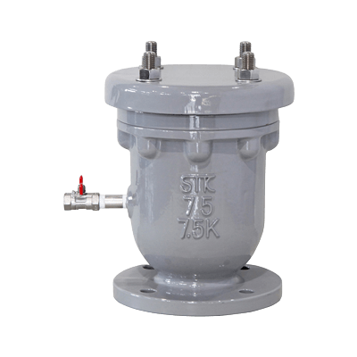 玉押器対応型 急速空気弁-角田鉄工株式会社